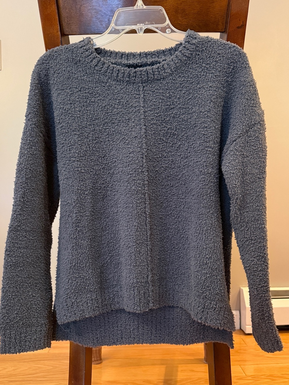 bobeau Charcoal Crewneck Pullover Sweater